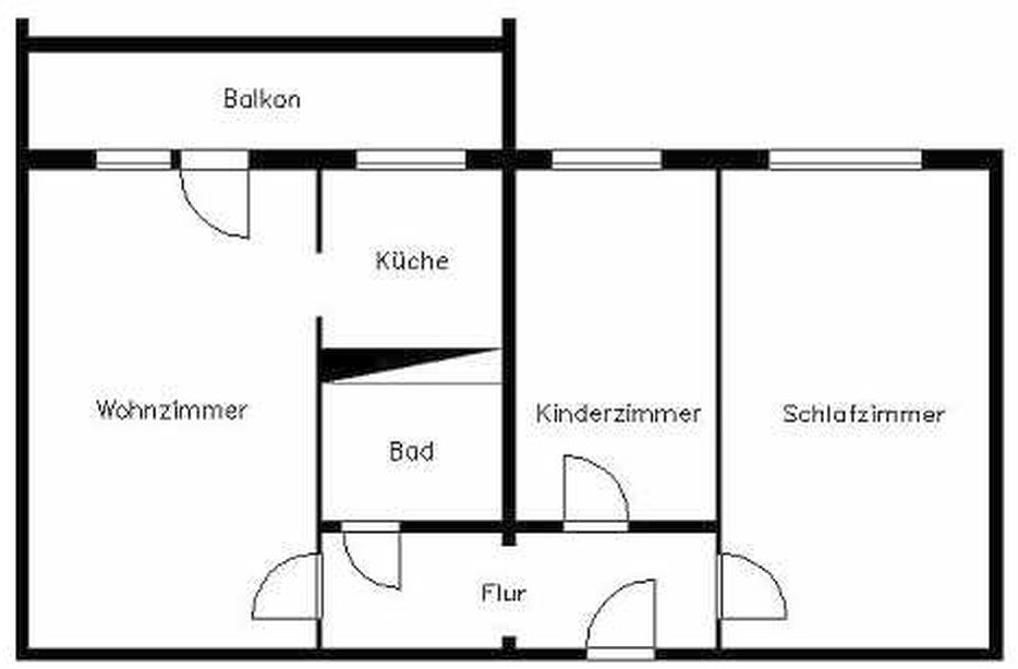 Wohnung zur Miete 363 € 3 Zimmer 69,8 m²<br/>Wohnfläche 9.<br/>Geschoss K.-Fr.-Schinkel-Straße 11 Chrieschwitz Plauen 08529