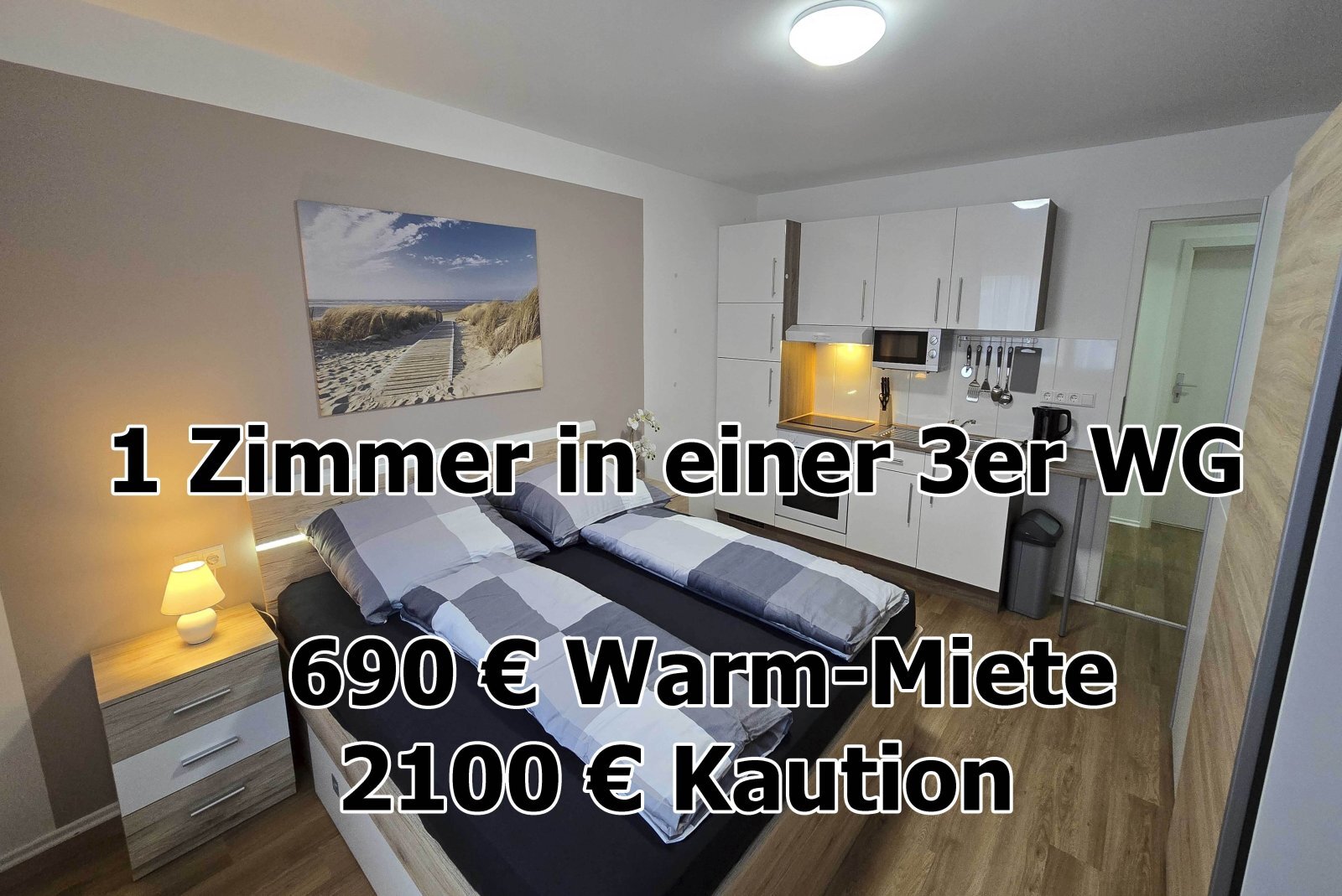 Wohnung zur Miete 490 € 1 Zimmer 26 m²<br/>Wohnfläche 2.<br/>Geschoss Blücherstr. 30A Nordstadt - Stadtviertel 081 Pforzheim 75177