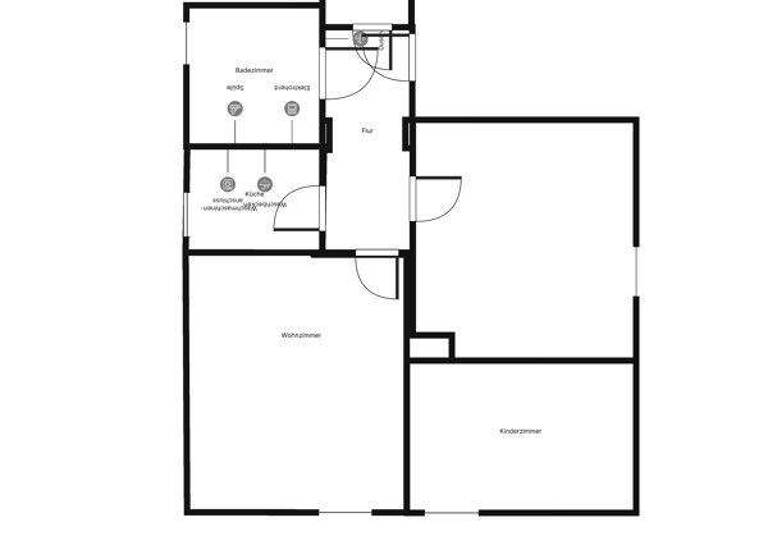 Wohnung zur Miete 390 € 2,5 Zimmer 43,4 m² frei ab 02.04.2026 In den Höfen 19 Annen Witten 58453