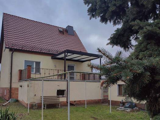 Einfamilienhaus zum Kauf provisionsfrei 96.000 € 4 Zimmer 98 m² 681 m² Grundstück Wiesenweg 6 Hosena Senftenberg 01996