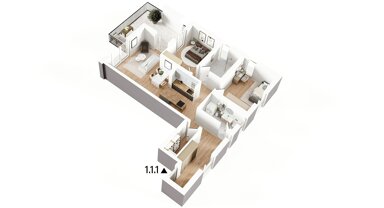 Wohnung zum Kauf provisionsfrei 609.409,50 € 3 Zimmer 96 m² Alt-Wiblingen Ulm 89079