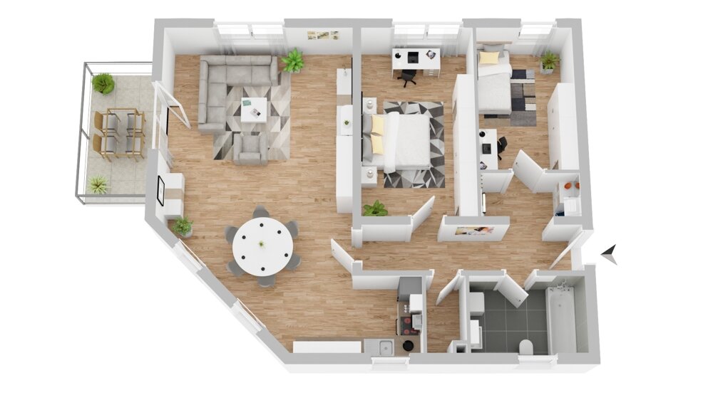 Wohnung zum Kauf 299.000 € 3 Zimmer 96,7 m²<br/>Wohnfläche 1.<br/>Geschoss Sulzbach-Rosenberg Sulzbach-Rosenberg 92237