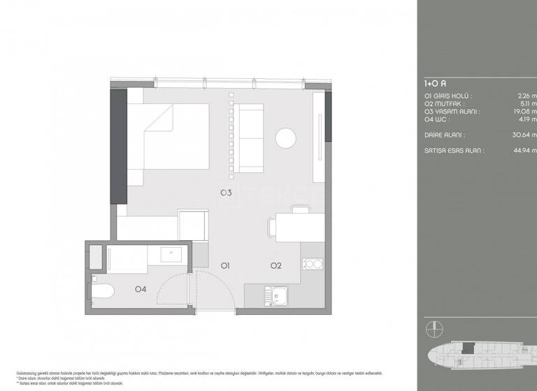 Wohnung zum Kauf 875.000 € 4 Zimmer 112 m² EG Istanbul 34394