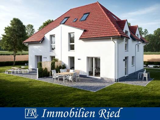 Doppelhaushälfte zum Kauf - Erstbezug 646.000 € 5 Zimmer 137 m² 237,1 m² Grundstück Heinrichsheim Neuburg an der Donau 86633