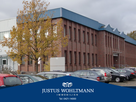 Bürofläche zur Miete provisionsfrei 5 € 400 m² Bürofläche teilbar ab 200 m² Hinterm Sielhof 24 Kattenturm Bremen 28277