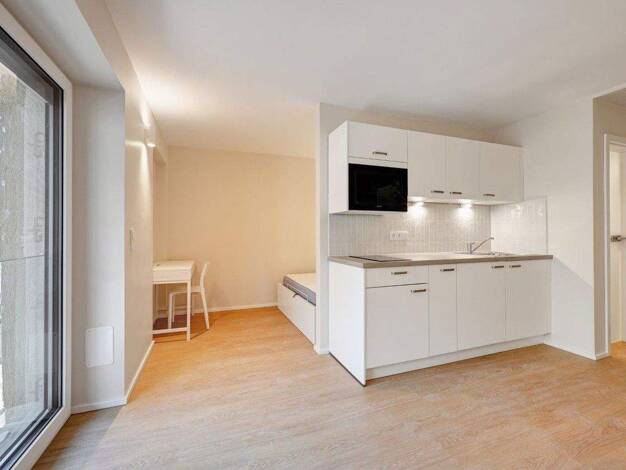 Studio zur Miete 1.190 € 1 Zimmer 24,4 m² 3. Geschoss frei ab 01.04.2026 Leonrodstrasse 18 Neuhausen-Nymphenburg München 80634