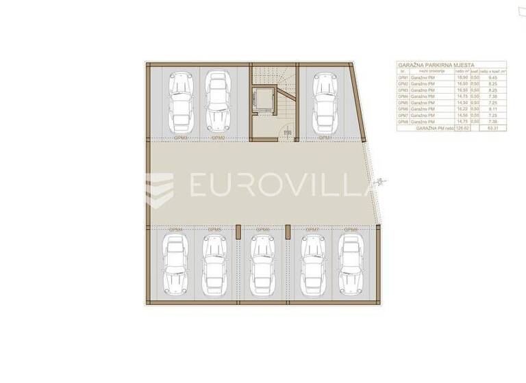 Wohnung zum Kauf 596.100 € 3 Zimmer 119 m² 1. Geschoss Pjescana Uvala Pjescana Uvala, Vinkuran 52203