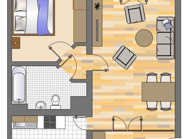 Wohnung zur Miete nur mit Wohnberechtigungsschein 320 € 2 Zimmer 59,7 m² EG frei ab 16.03.2026 Wörthstraße 26 Dorstfeld Dortmund 44149