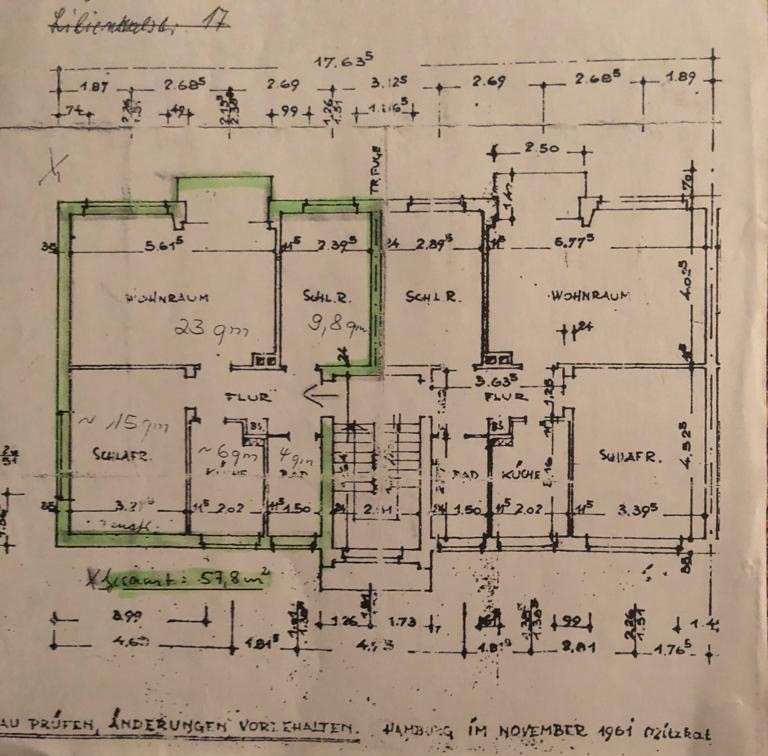 Wohnung zum Kauf 248.000 € 3 Zimmer 59 m²<br/>Wohnfläche 3.<br/>Geschoss 01.08.2025<br/>Verfügbarkeit Holtenau Bezirk 1 Kiel 24159