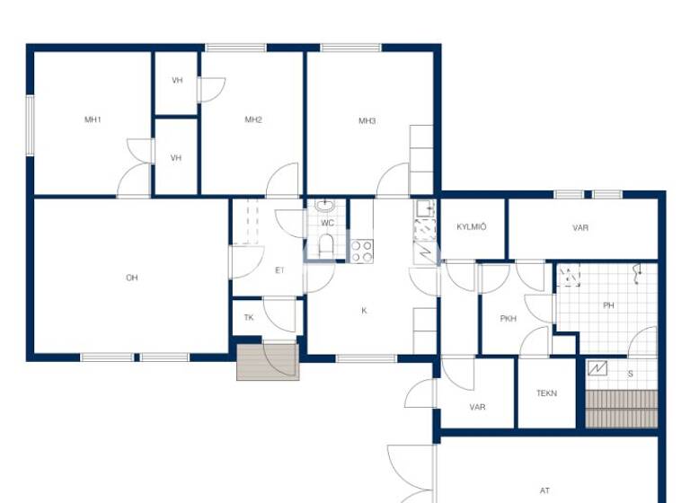 Einfamilienhaus zum Kauf 59.000 € 4 Zimmer 86 m² 2.750 m² Grundstück Nallinkuja 12 Ylitornio 95620