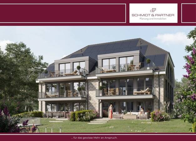 Wohnung zum Kauf 1.190.000 € 4 Zimmer 140,6 m² Dachgeschoss Mühlenberg 28 - Haus1 - W9 - DG Travemünde Travemünde 23570