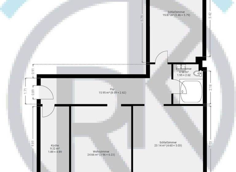 WG-Zimmer zur Miete 900 € 3 Zimmer 100 m² frei ab sofort Hegelstraße 6 Paulusviertel Halle 06114