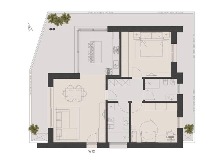 Wohnung zum Kauf 740.000 € 3 Zimmer 80,3 m² 1. Geschoss Via Lazise 1 Lazise 37017