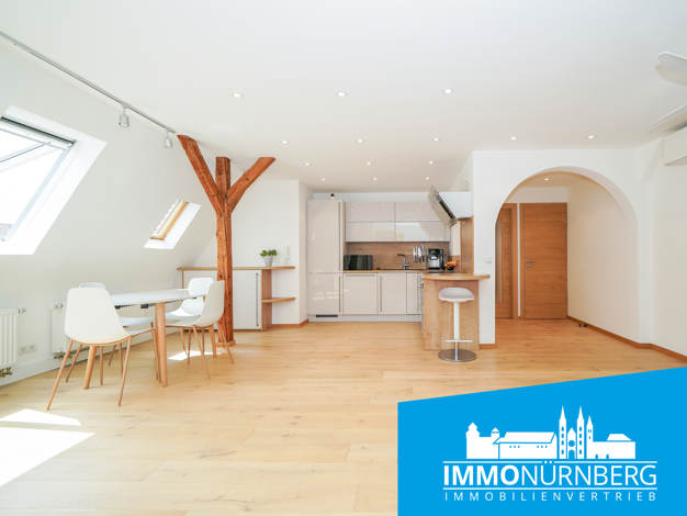 Wohnung zum Kauf 598.500 € 3 Zimmer 106,2 m² 4. Geschoss frei ab sofort Lorenz Nürnberg 90402