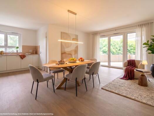 Wohnung zur Miete - Erstbezug 1.005 € 2,5 Zimmer 77,3 m² Neckarsulm Neckarsulm 74172