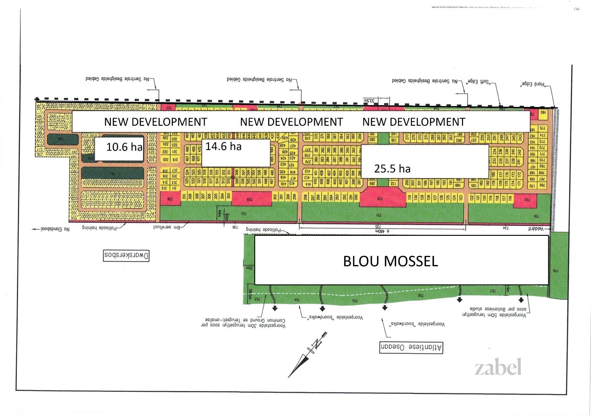 Grundstück zum Kauf provisionsfrei 1.483.556 € 255.000 m²<br/>Grundstück Velddrif 7365