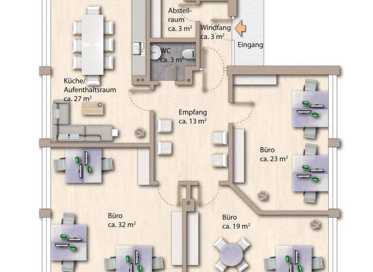 Büro zur Miete 1.310 € 123 m² Bürofläche Kapuzinerstraße 6 Bludenz 6700