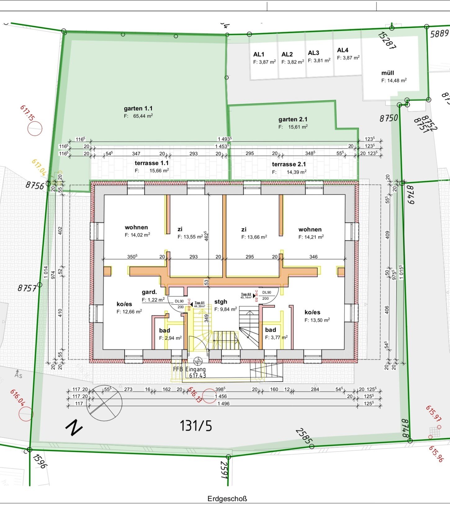 Studio zum Kauf provisionsfrei 259.000 € 45 m²<br/>Wohnfläche ab sofort<br/>Verfügbarkeit Bad Häring 6323