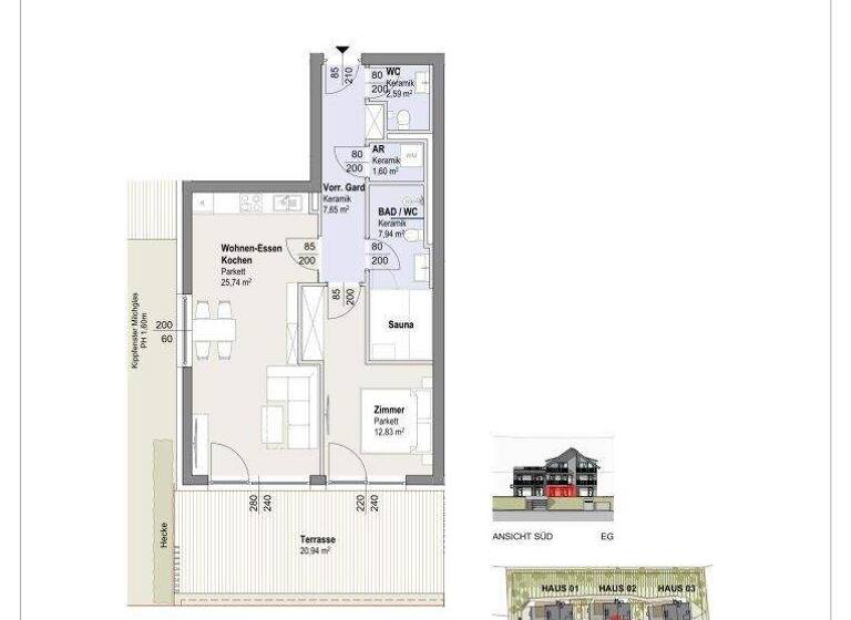 Sonstiges zum Kauf als Kapitalanlage geeignet 418.000 € 58,4 m² Hochrindl 9571