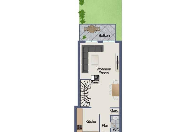 Reihenmittelhaus zum Kauf 479.000 € 5 Zimmer 185 m² 837 m² Grundstück Laufach 63846