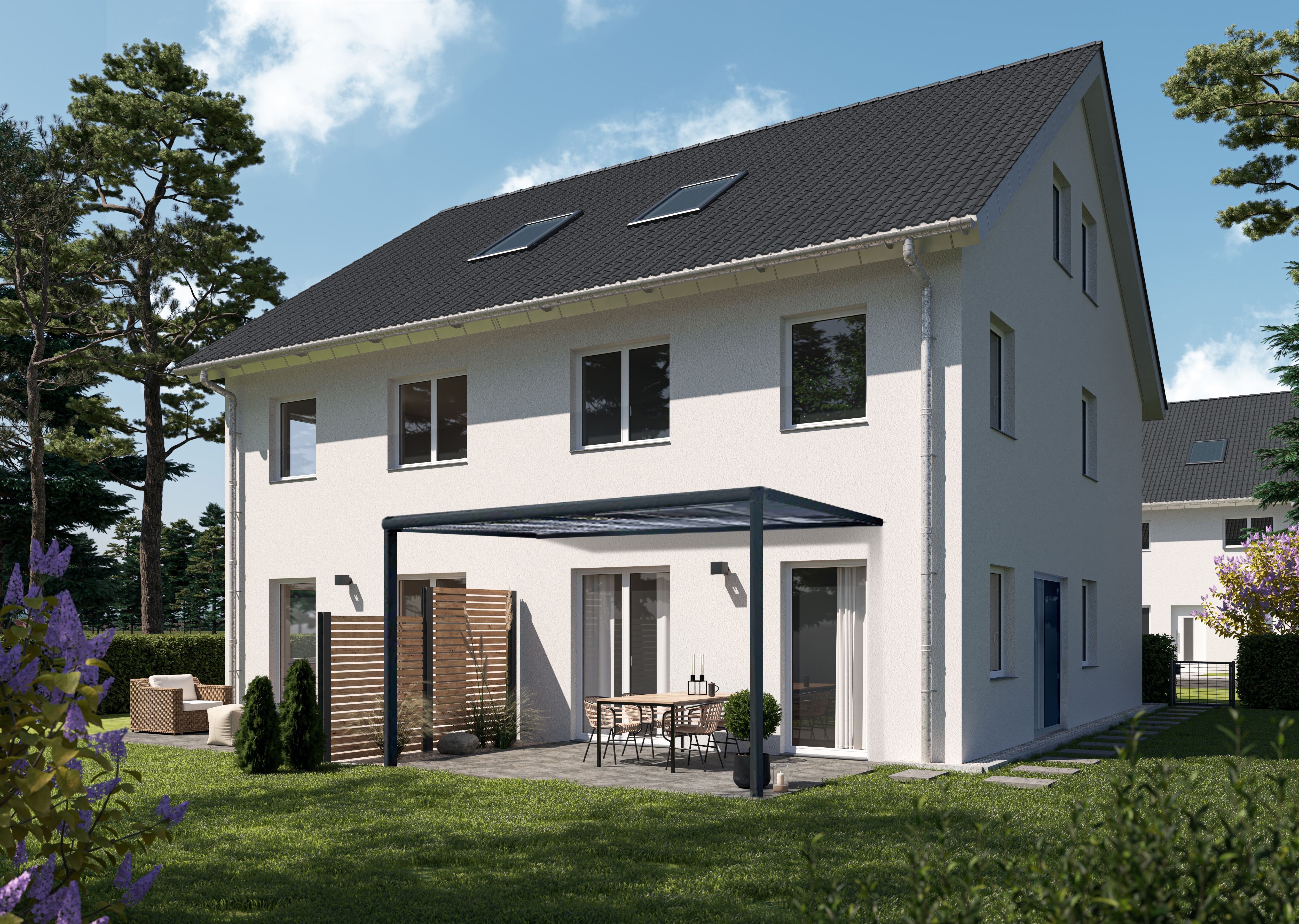 Doppelhaushälfte zum Kauf provisionsfrei 870.283 € 8 Zimmer 140 m²<br/>Wohnfläche Welkenbacher Kichweg 17 Herzogenaurach 6 Herzogenaurach 91074