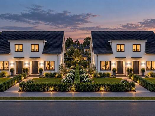 Doppelhaushälfte zum Kauf provisionsfrei 432.000 € 4 Zimmer 128,6 m² 466 m² Grundstück Grenzstraße 23 Zepernick Panketal 16341