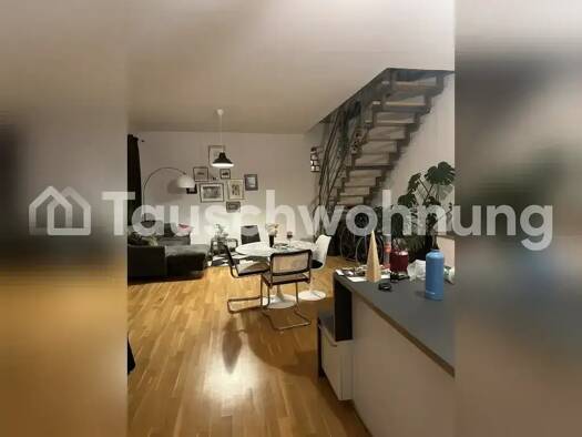 Maisonette zur Miete Tauschwohnung 1.200 € 3 Zimmer 90 m² 3. Geschoss Altlindenau Leipzig 04177