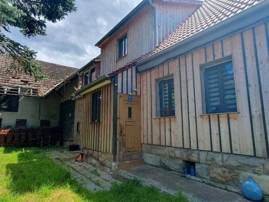 Einfamilienhaus zum Kauf provisionsfrei 50.000 € 5 Zimmer 100 m² 1.000 m² Grundstück Kreuz Str. 13 Schwallungen 98590