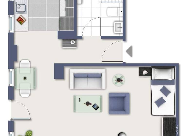 Studio zur Miete 500 € 1 Zimmer 36 m² Bad Honnef 53604