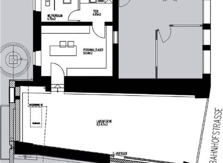 Laden zur Miete provisionsfrei 835 € 63 m² Verkaufsfläche Bahnhofstraße 4 Sinsheim 74889