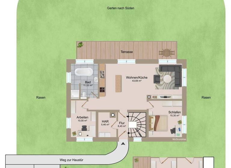 Wohnung zum Kauf 515.000 € 3 Zimmer 85 m² EG frei ab sofort Klausdorf Altenholz 24161