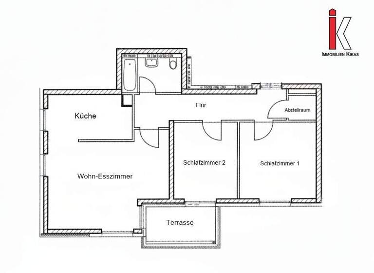 Wohnung zur Miete 1.074 € 3 Zimmer 77 m² EG Flugfeld Böblingen 71034