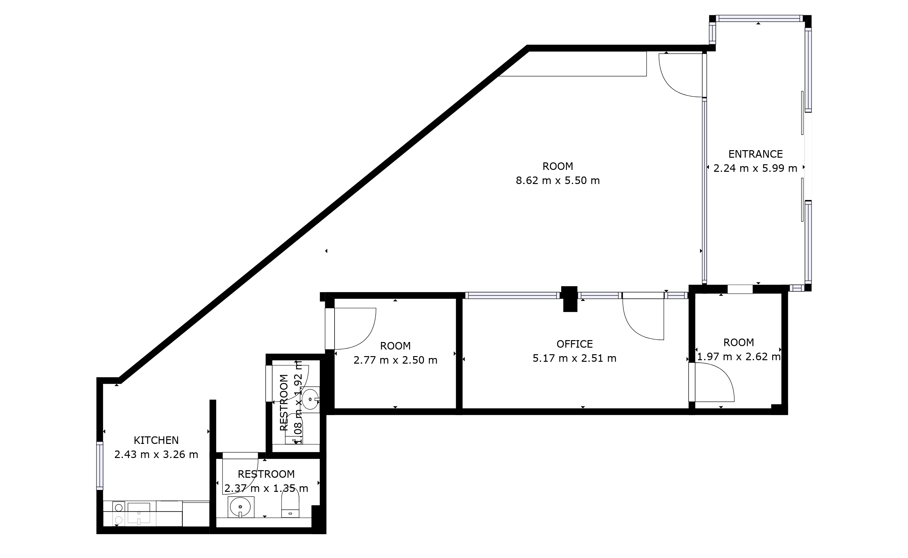 Büro-/Praxisfläche zur Miete 11 € 4 Zimmer 110 m²<br/>Bürofläche Cadolzburg Cadolzburg 90556