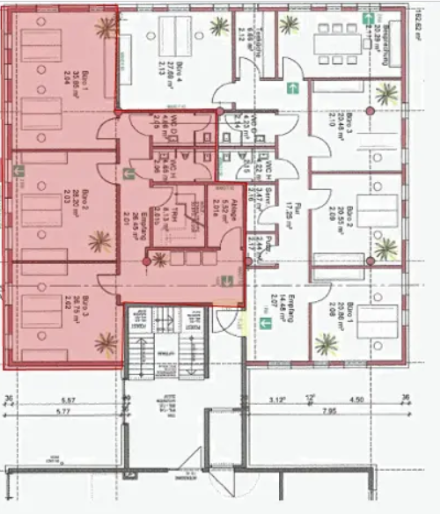 Bürofläche zur Miete provisionsfrei 800 € 27 m²<br/>Bürofläche Volmarstraße Bernhausen Filderstadt 70794