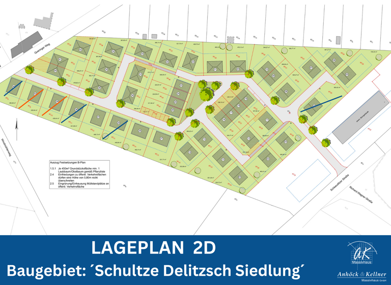 Grundstück zum Kauf 98.750 € 395 m² Grundstück Queringer Weg Delitzsch 04509