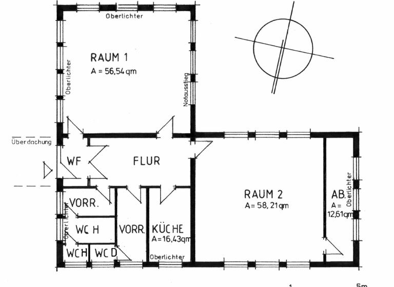 Bürogebäude zur Miete 6 € 2 Zimmer 174 m² Bürofläche Emst Hagen 58093