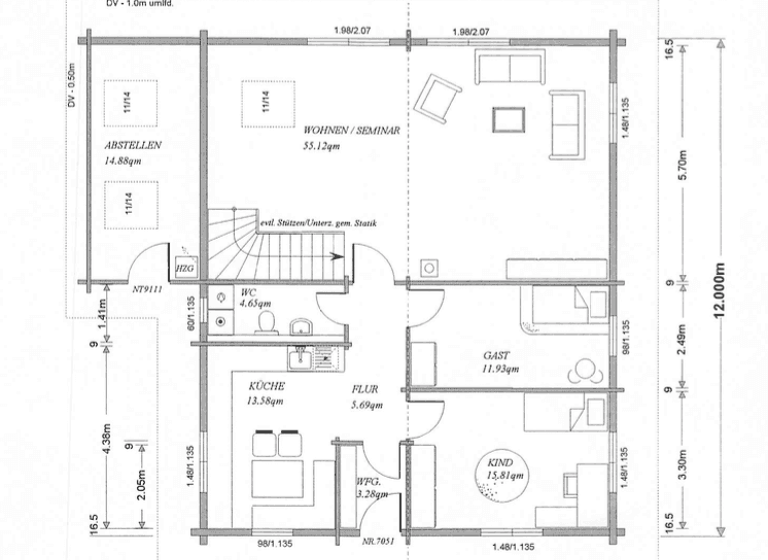 Einfamilienhaus zum Kauf 449.000 € 4 Zimmer 157 m² 1.000 m² Grundstück Welle 21261