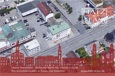 Bürogebäude zur Miete 8,31 € 83 m² Bürofläche Haidenhof-Nord Passau 94036