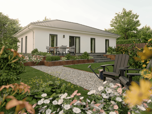 Bungalow zum Kauf - Erstbezug provisionsfrei 296.570 € 4 Zimmer 108 m² 1.821 m² Grundstück Möhlau Gräfenhainichen 06772