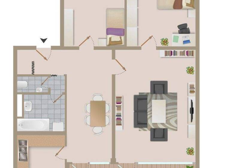Wohnung zum Kauf 249.000 € 3,5 Zimmer 96 m² 8. Geschoss Hirschstraße 27 Hemmingen 71282