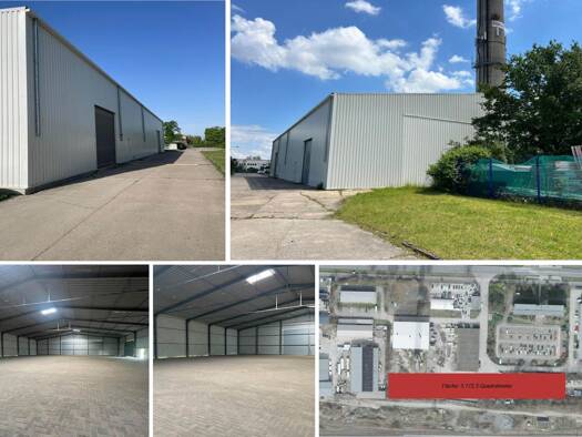 Lagerhalle zur Miete provisionsfrei 1.000 m² Lagerfläche teilbar ab 1.000 m² Engelsdorf Leipzig 04319