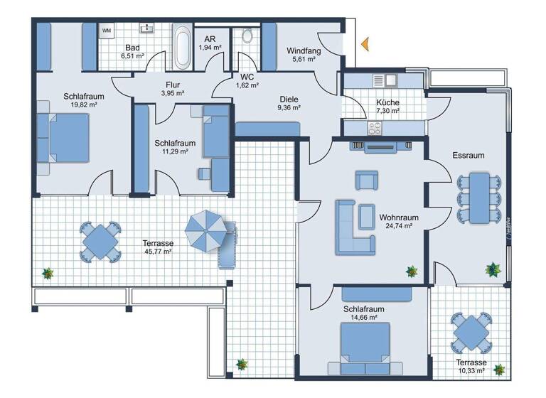 Wohnung zum Kauf 375.000 € 5 Zimmer 125 m² Gmunden 4810