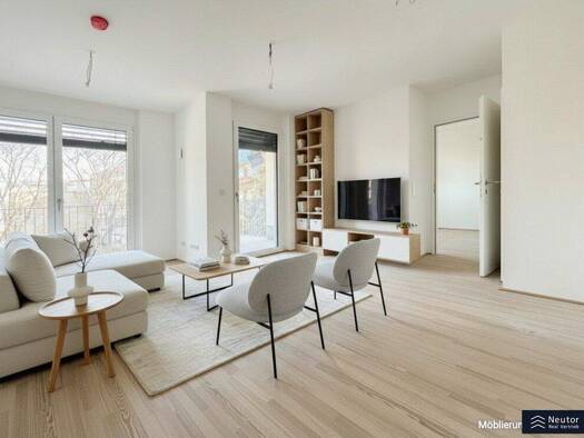 Wohnung zur Miete - Erstbezug 800 € 2 Zimmer 43,3 m² 3. Geschoss frei ab 01.05.2026 Grillgasse Wien 1110