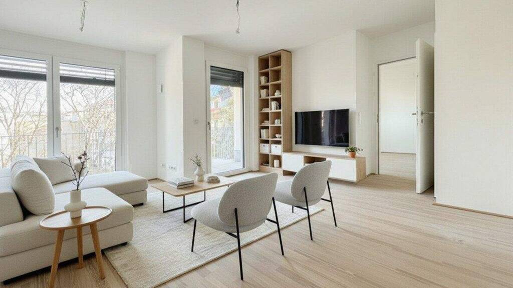 Wohnung zur Miete - Erstbezug 800 € 2 Zimmer 43,3 m² 3. Geschoss frei ab 01.05.2026 Grillgasse Wien 1110