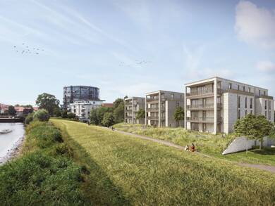 Terrassenwohnung zur Miete - Erstbezug 1.516 € 3 Zimmer 101 m² 1. Geschoss frei ab 16.10.2025 Harschenflether Weg 10a Stade Stade 21682
