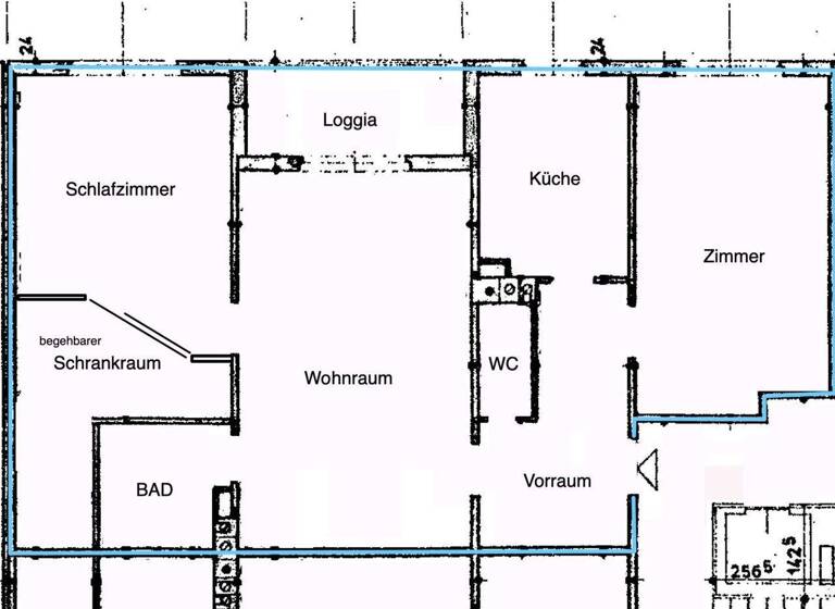 Wohnung zum Kauf 398.000 € 3 Zimmer 75,8 m² 5. Geschoss Vorgartenstraße Wien,Brigittenau 1200