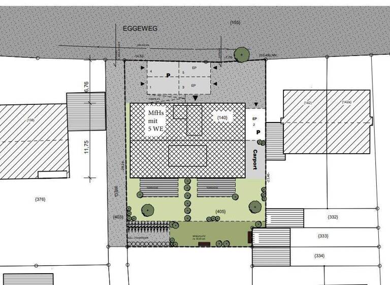 Wohnung zum Kauf - Erstbezug provisionsfrei 399.900 € 3 Zimmer 83 m² 3 Geschosse Gadderbaum Bielefeld 33617
