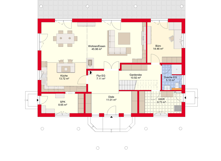 Haus zum Kauf provisionsfrei 1.187.180 € 6 Zimmer 277 m² 914 m² Grundstück Nauen 14641