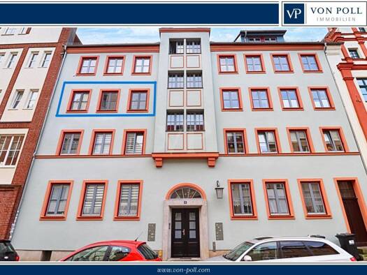 Wohnung zum Kauf 159.000 € 2 Zimmer 49,2 m² 2. Geschoss Altstadt Stralsund 18439