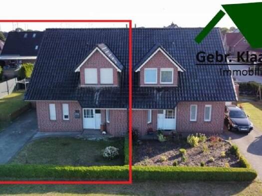 Doppelhaushälfte zum Kauf 195.000 € 112 m² 413 m² Grundstück Breddenberg 26897